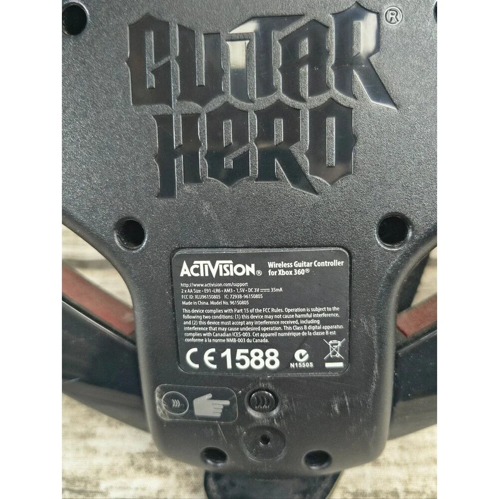 Guitar hero Activision Wireless Guitar Controller For Xbox 360 96180805